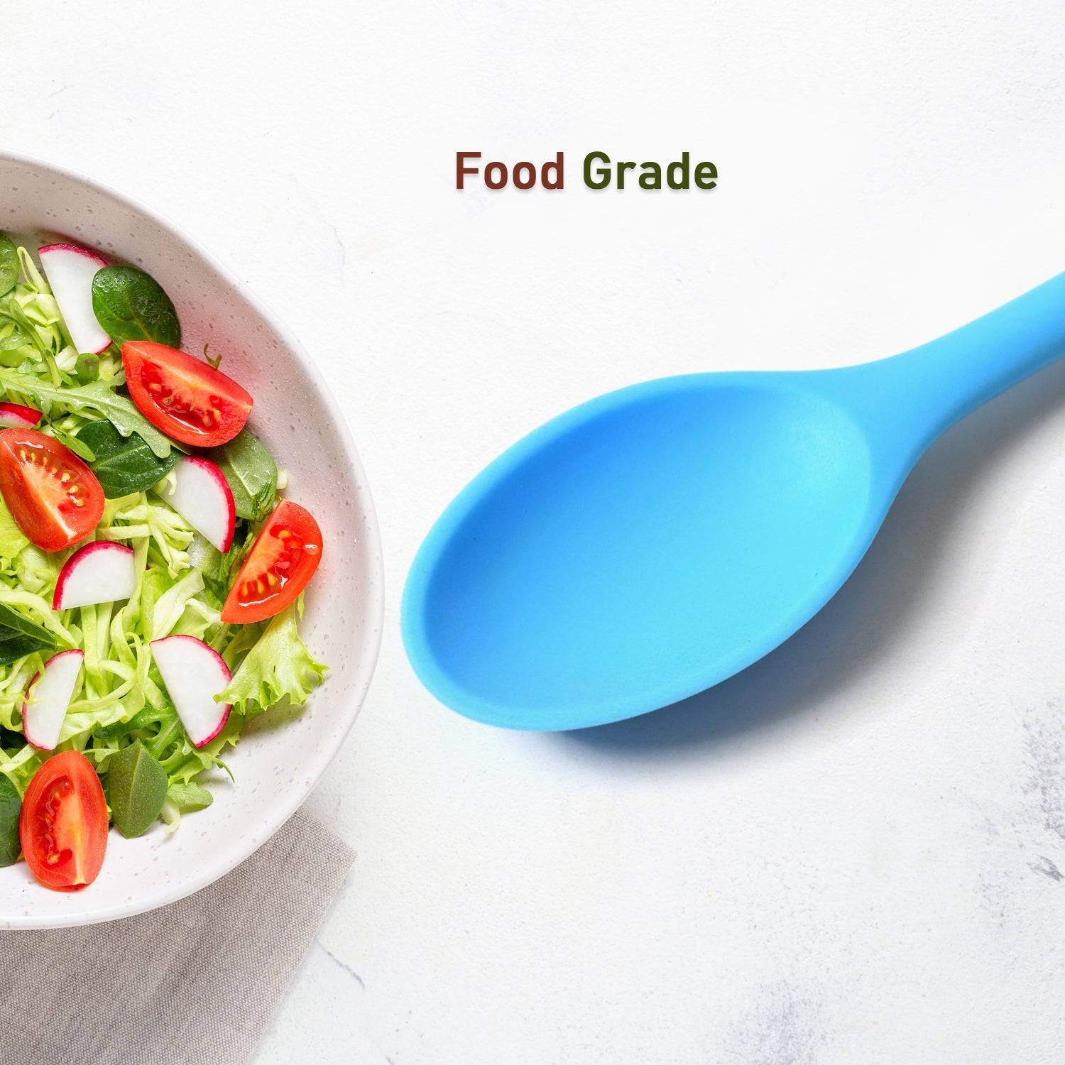Multipurpose Silicone Spoon, Silicone Basting Spoon Non-Stick Kitchen Utensils Household Gadgets Heat-Resistant Non Stick Spoons Kitchen Cookware Items For Cooking and Baking (6 Pcs Set) Multipurpose Silicone Spoon, Silicone Basting Spoon Non-Stick Kitchen Utensils Household Gadgets Heat-Resistant Non Stick Spoons Kitchen Cookware Items For Cooking and Baking (6 Pcs Set)